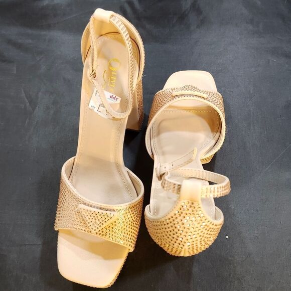 BRAND NEW OLIVIA JOHNSON BLOCK HEEL OPEN-TOE SANDAL - Picture 11 of 16